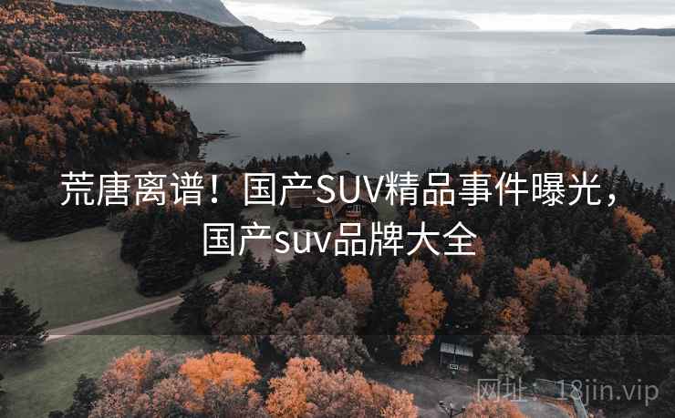 荒唐离谱!国产SUV精品事件曝光,国产suv品牌大全 荒唐离谱!国产SUV精品事件曝光,国产suv品牌大全